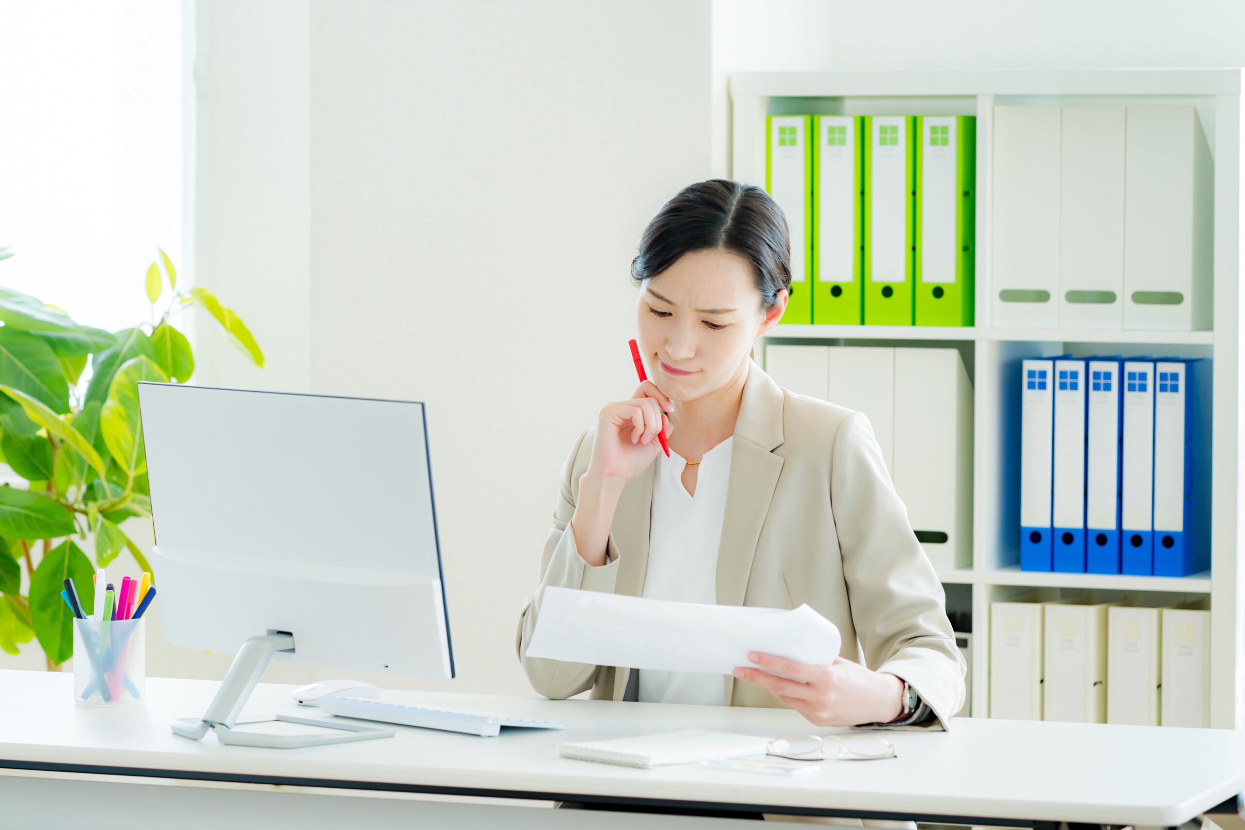 経営計画を整理する場面