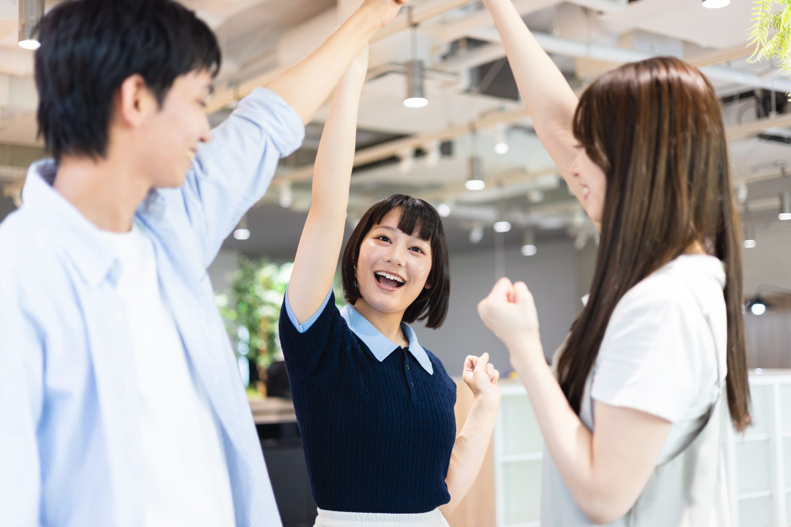 同じ方向を向いてやりがいを感じるチーム